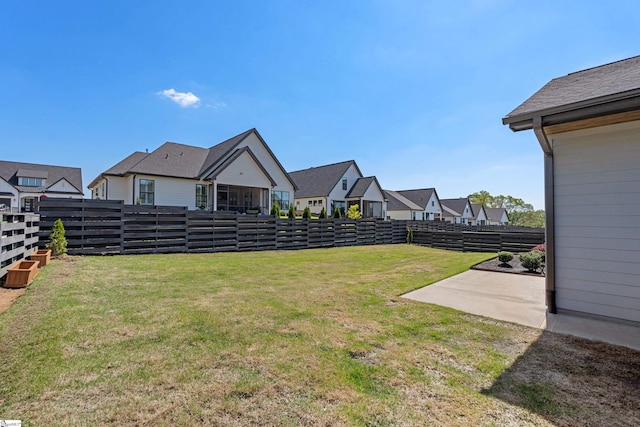 1 Winding Rock Rd, Simpsonville, SC 29680 - view of yard featuring a patio and a residential view