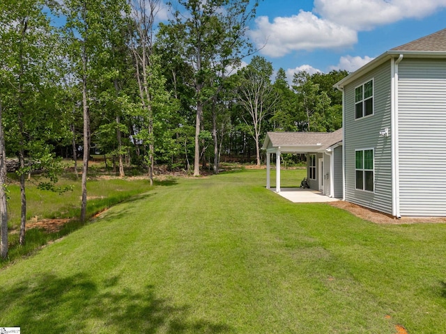 4427 Storehouse Run, Boiling Springs, SC 29316 - view of grassy yard with a patio area