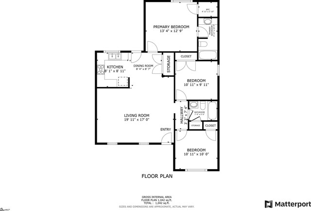 208 Cosmic Ct, Greer, SC 29651 - floor plan / room layout