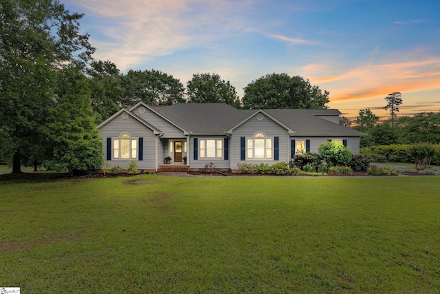 8 Nigh Oak Trce, Greer, SC 29651 - ranch-style house with a front yard