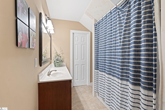 8 Nigh Oak Trce, Greer, SC 29651 - bathroom featuring vanity and a shower with curtain
