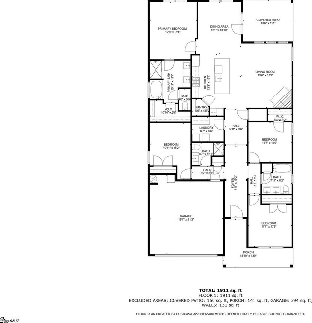 305 Kellen Ct, Duncan, SC 29334 - home floor plan