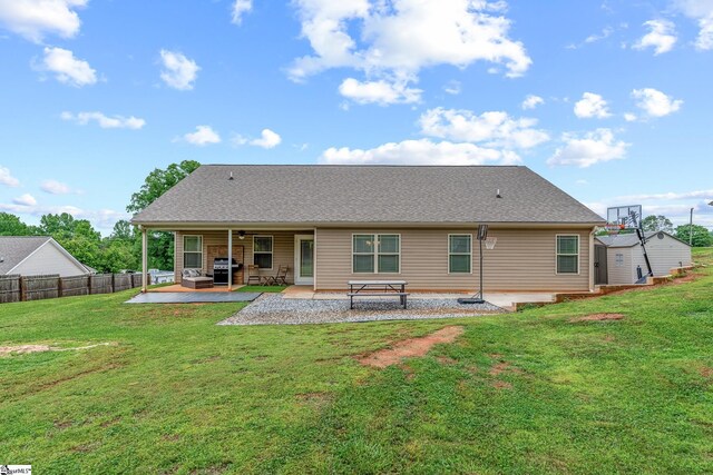 881 Cothran Rd, Inman, SC 29349 - rear view of property featuring a patio area