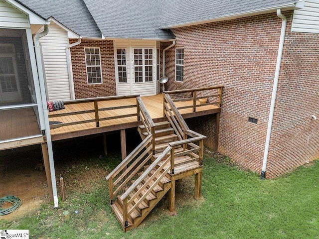 251 Saddlebrook Dr, Moore, SC 29369 - deck featuring stairway
