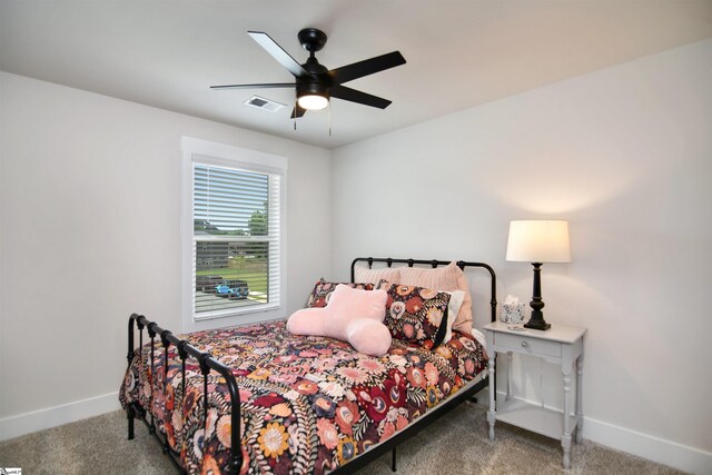 105 Boren Way, Greenville, SC 29607 - bedroom featuring carpet floors, baseboards, and ceiling fan