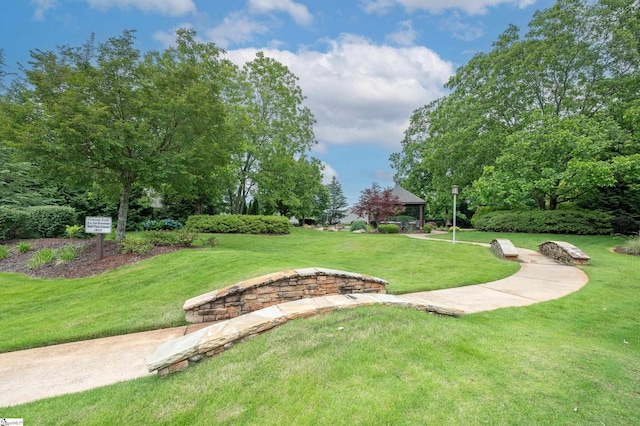 26 Bradstock Dr, Greer, SC 29650 - view of property's community featuring a yard and a gazebo