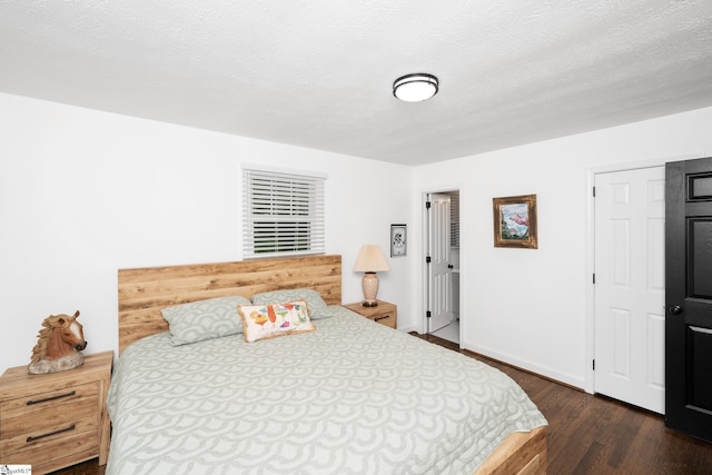 502 Hunts Bridge Rd, Greenville, SC 29617 - bedroom featuring dark wood-style floors and baseboards