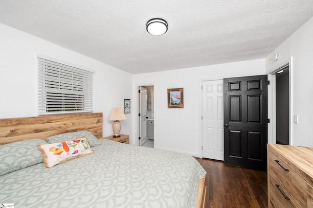 502 Hunts Bridge Rd, Greenville, SC 29617 - bedroom featuring dark wood-style floors and baseboards