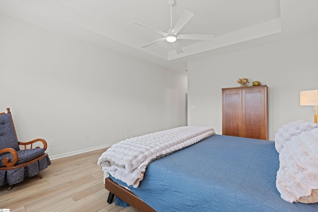 603 Betony Way, Greenville, SC 29607 - bedroom featuring light wood finished floors, ceiling fan, and baseboards