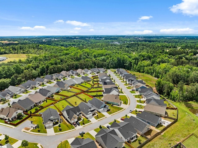 603 Betony Way, Greenville, SC 29607 - aerial view of residential area with a heavily wooded area