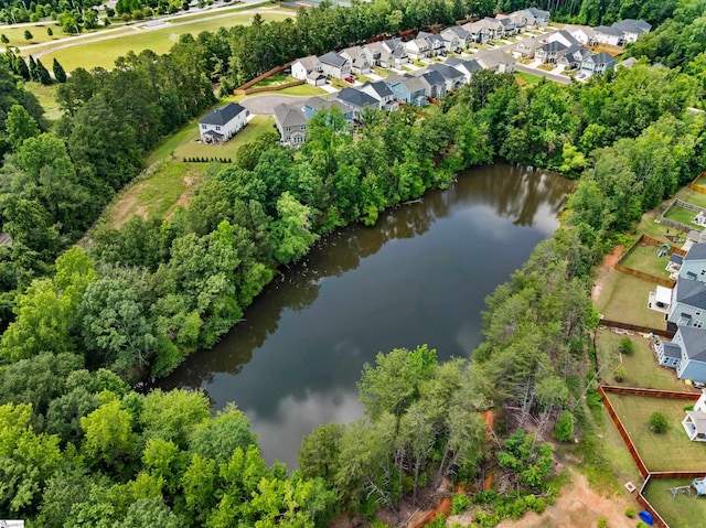 603 Betony Way, Greenville, SC 29607 - aerial perspective of suburban area featuring a nearby body of water and a tree filled landscape