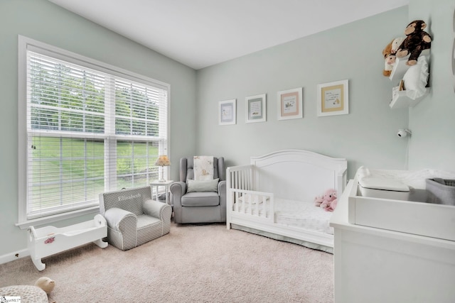 721 Dutchman Ct, Greer, SC 29651 - carpeted bedroom featuring a nursery area