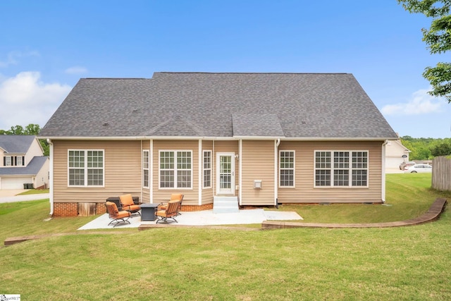 721 Dutchman Ct, Greer, SC 29651 - back of house with a patio, a yard, and entry steps