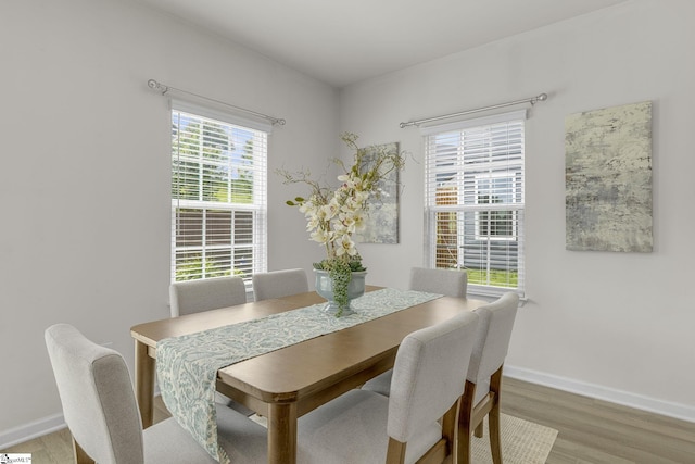 202 Walla Walla Ct, Greenville, SC 29607 - dining room featuring light wood finished floors and baseboards