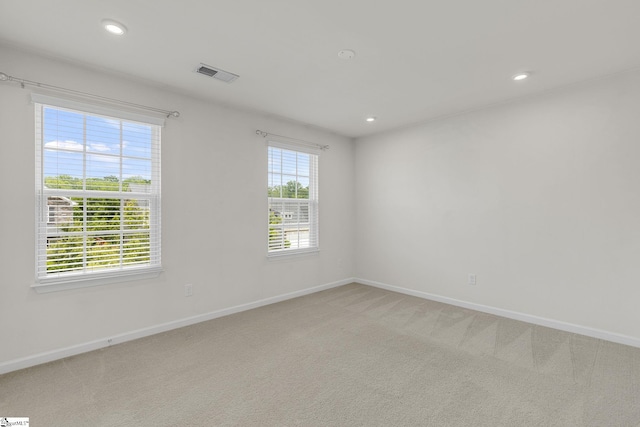 202 Walla Walla Ct, Greenville, SC 29607 - carpeted spare room featuring baseboards and recessed lighting
