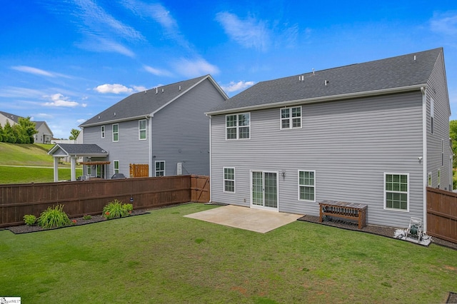 202 Walla Walla Ct, Greenville, SC 29607 - back of house with a patio area