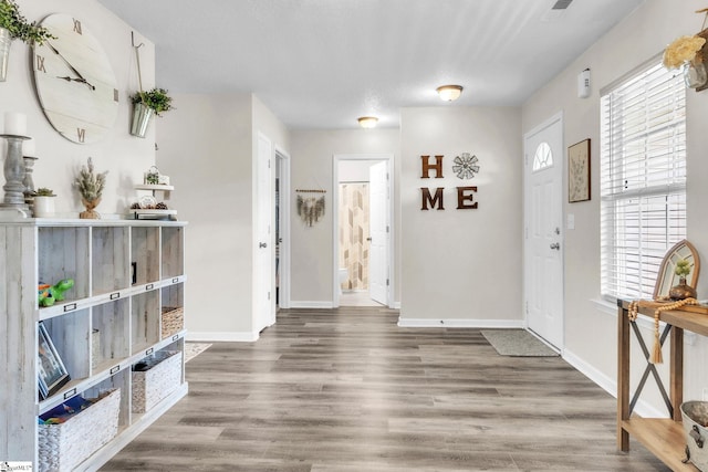 137 Mediterranean Ave, Anderson, SC 29621 - entrance foyer with wood finished floors and baseboards