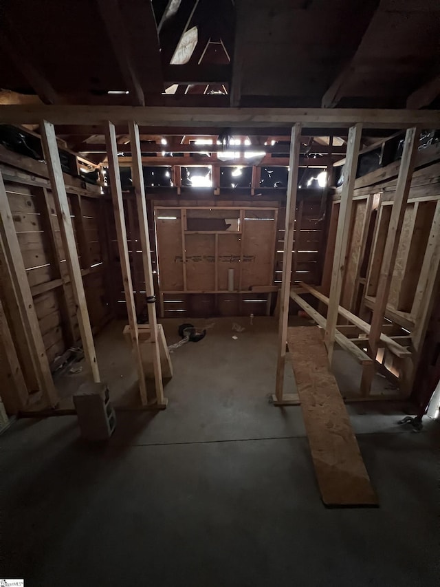 605 E Main St, Seneca, SC 29678 - view of unfinished basement