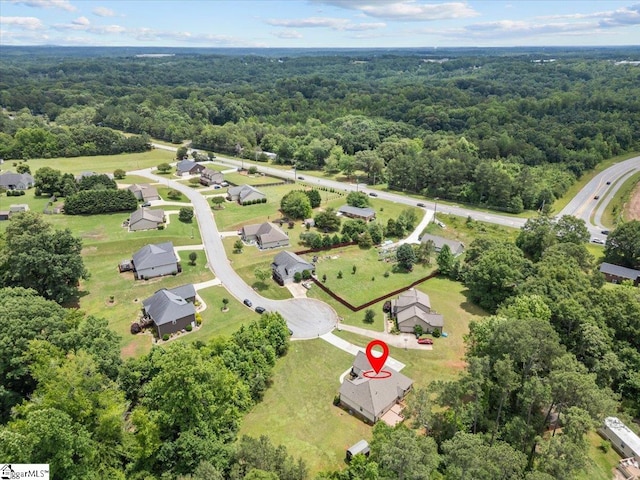 124 Still Creek Ct, Easley, SC 29640 - drone / aerial view of a forest
