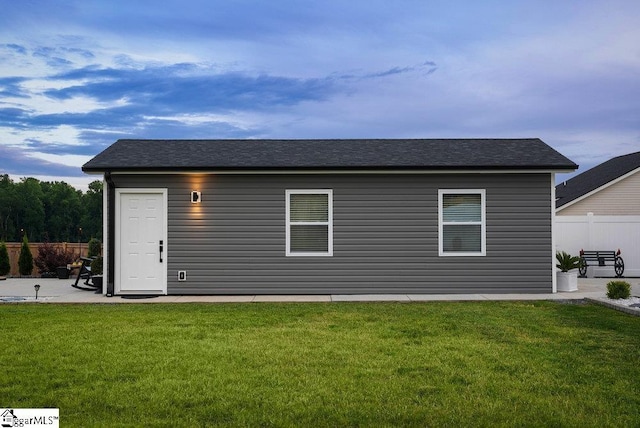 223 R C Thompson Rd, Chesnee, SC 29323 - back of property featuring a patio area