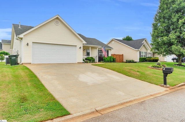 7 Slate Ln, Greer, SC 29650 - view of front of house with a garage and concrete driveway