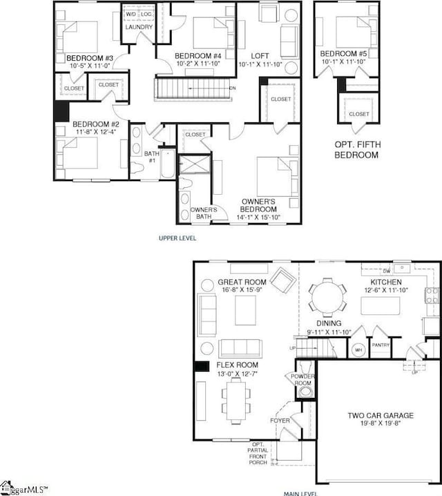 841 Speakeasy Ln, Inman, SC 29349 - home floor plan