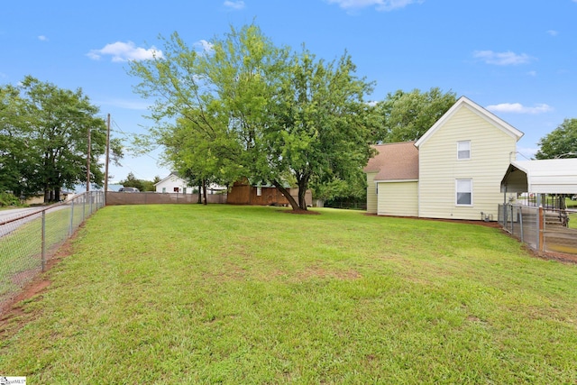 1 Baldwin St, Pelzer, SC 29669 - view of yard