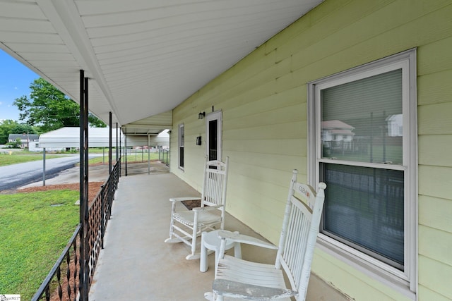 1 Baldwin St, Pelzer, SC 29669 - view of porch