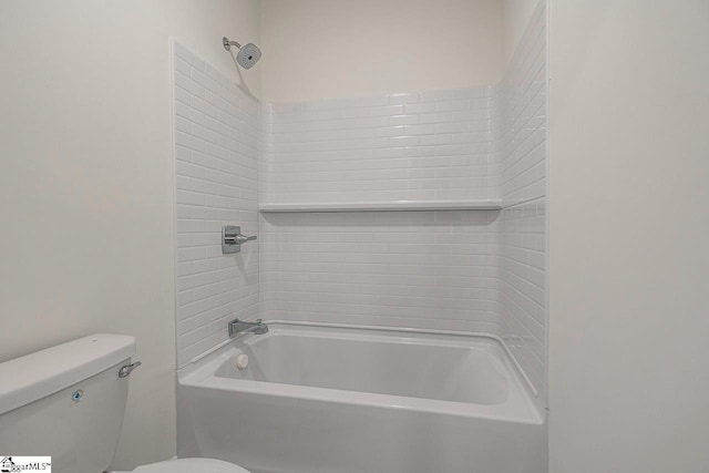 411 Wyatt Rd, Piedmont, SC 29673 - bathroom featuring toilet and shower / bath combination