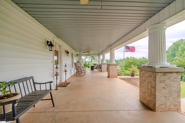 251 W Mcelhaney Rd, Taylors, SC 29687 - view of covered porch