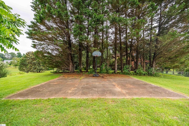 251 W Mcelhaney Rd, Taylors, SC 29687 - view of basketball court with basketball hoop
