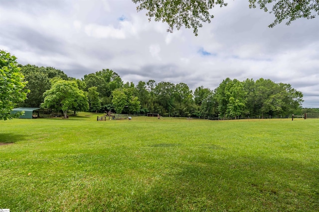 251 W Mcelhaney Rd, Taylors, SC 29687 - view of grassy yard