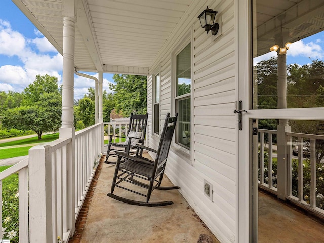 145 Hillside Cir, Easley, SC 29640 - view of covered porch