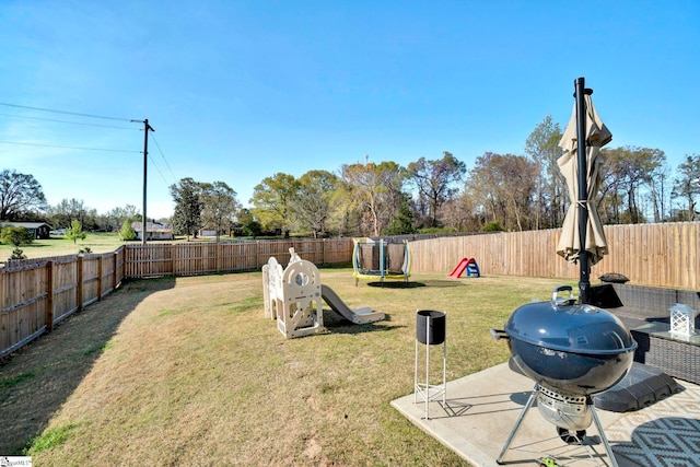 709 Bolsover Way, Woodruff, SC 29388 - view of yard with a patio