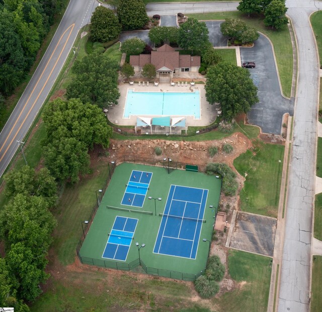 116 Legends Way, Simpsonville, SC 29681 - aerial overview of property's location with a pool