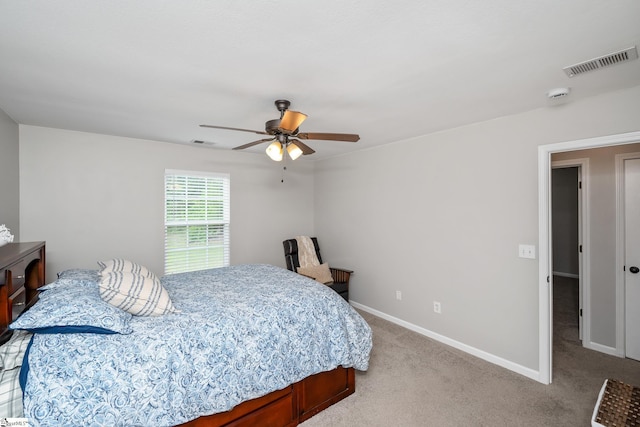 106 Felix Ct, Easley, SC 29640 - bedroom featuring light carpet, baseboards, and ceiling fan