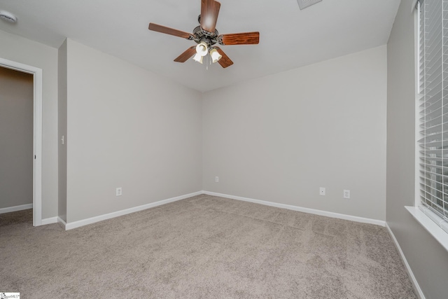 106 Felix Ct, Easley, SC 29640 - empty room featuring carpet, a ceiling fan, and baseboards