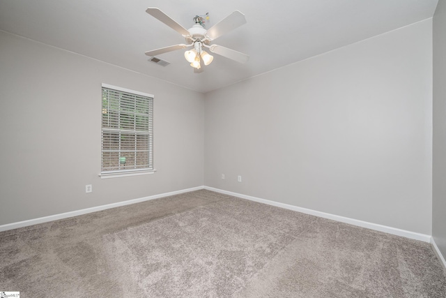 106 Felix Ct, Easley, SC 29640 - carpeted empty room featuring baseboards and a ceiling fan