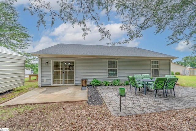 106 Felix Ct, Easley, SC 29640 - rear view of house featuring a patio area