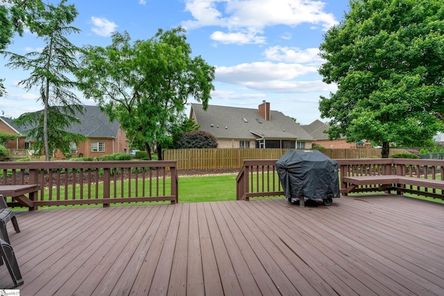 3 Swamp Lily Ct, Simpsonville, SC 29681 - deck featuring area for grilling