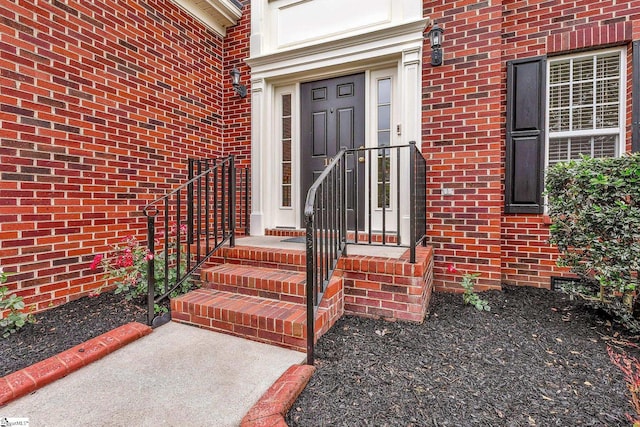 100 Beason Farm Ln, Simpsonville, SC 29681 - view of exterior entry with brick siding