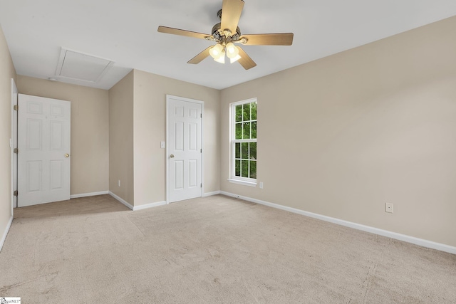 100 Beason Farm Ln, Simpsonville, SC 29681 - unfurnished bedroom with baseboards, carpet floors, and a ceiling fan