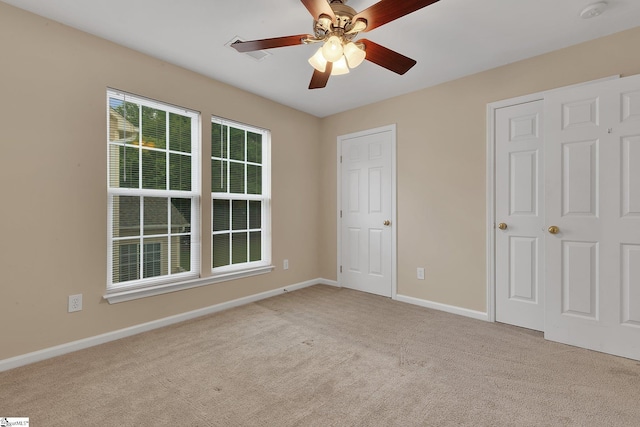 100 Beason Farm Ln, Simpsonville, SC 29681 - unfurnished bedroom featuring carpet, baseboards, and a ceiling fan