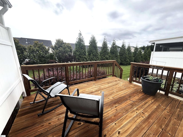 383 Amelia Springs Ln, Moore, SC 29369 - view of wooden terrace