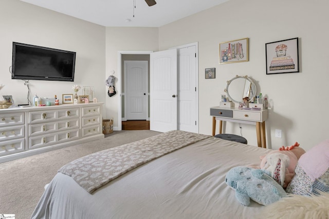 204 Medoc Ln, Moore, SC 26369 - carpeted bedroom featuring a ceiling fan