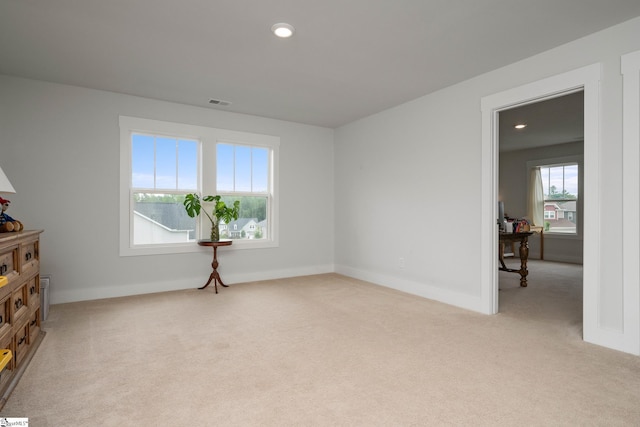 800 Redmill Ln, Duncan, SC 29334 - unfurnished room with light carpet, baseboards, and recessed lighting