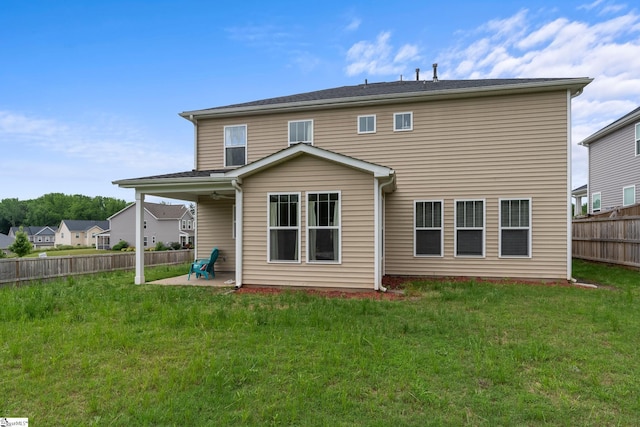 800 Redmill Ln, Duncan, SC 29334 - rear view of house featuring a patio and ceiling fan