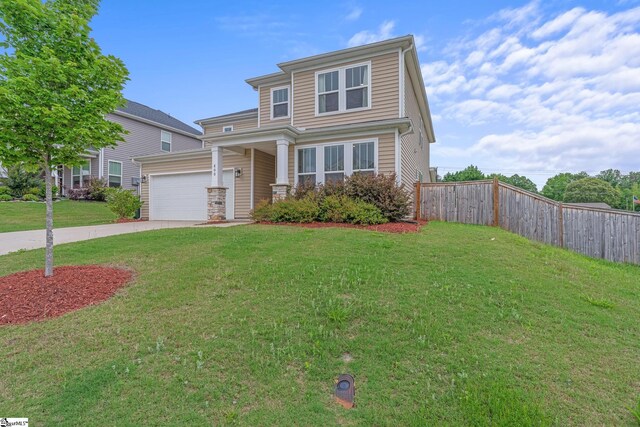 800 Redmill Ln, Duncan, SC 29334 - view of front of property featuring concrete driveway and a garage