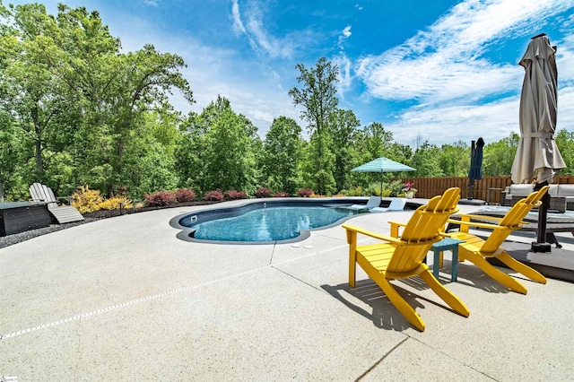 345 Cypress Hollow Trl, Piedmont, SC 29673 - view of swimming pool featuring a patio area