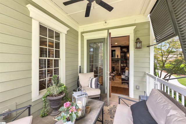 172 Ridgeland Dr # 101, Greenville, SC 29601 - view of patio / terrace featuring ceiling fan